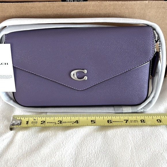 Coach Wyn Crossbody or Shoulder Washed Plum - Picture 11 of 16